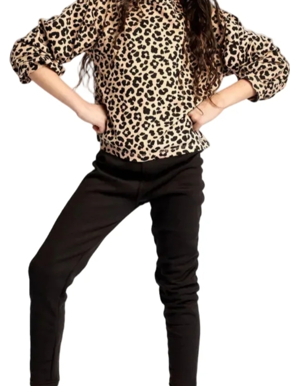 203-**NWT**Just Cozy Black Leggings Lined With Faux Fur